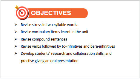 Giáo án điện tử Tiếng Anh 10 Global Success Unit 3 Looking Back | PPT Tiếng Anh 10
