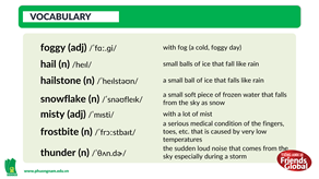 Giáo án Tiếng Anh 10 Unit 4A Vocabulary | Tiếng Anh 10 Friends Global