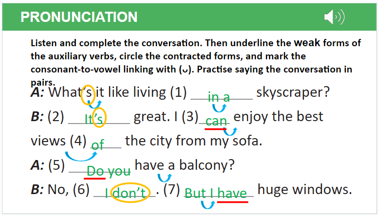 Giáo án điện tử Tiếng Anh 11 Global Success Review 1 Language | PPT Tiếng Anh 11