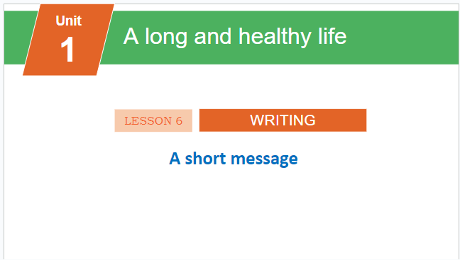 Giáo án điện tử Tiếng Anh 11 Global Success Unit 1 Writing | PPT Tiếng Anh 11