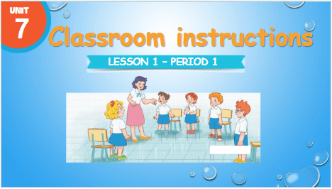 Giáo án điện tử Tiếng Anh lớp 3 Global Success Unit 7 Lesson 1 | PPT Tiếng Anh lớp 3