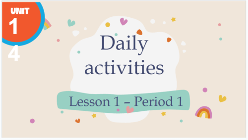 Giáo án điện tử Tiếng Anh lớp 4 Global Success Unit 14 Lesson 1 | PPT Tiếng Anh lớp 4