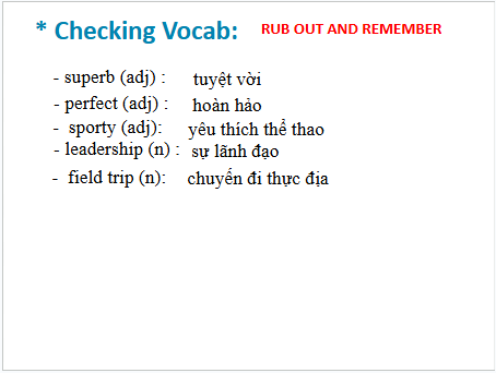Giáo án điện tử Tiếng Anh 6 Global Success Unit 3 Skills 1 | PPT Tiếng Anh 6