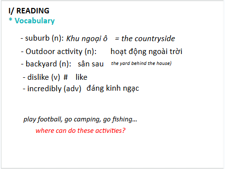 Giáo án điện tử Tiếng Anh 6 Global Success Unit 4 Skills 1 | PPT Tiếng Anh 6