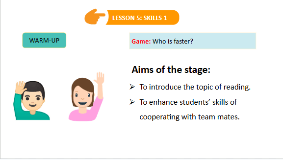 Giáo án điện tử Tiếng Anh 7 Global Success Unit 8 Skills 1 | PPT Tiếng Anh 7