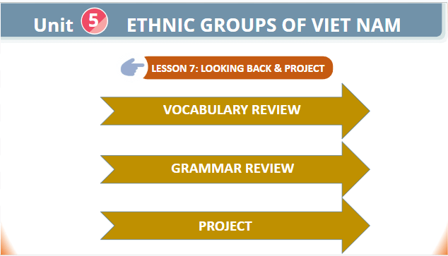 Giáo án điện tử Tiếng Anh 8 Global Success Unit 5 Looking Back | PPT Tiếng Anh 8