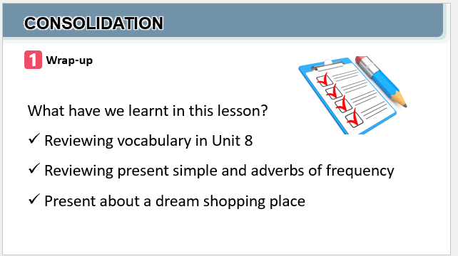 Giáo án điện tử Tiếng Anh 8 Global Success Unit 8 Project | PPT Tiếng Anh 8
