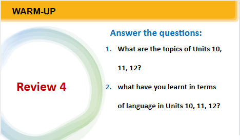 Giáo án điện tử Tiếng Anh 9 Global Success Review 4 Language | PPT Tiếng Anh 9