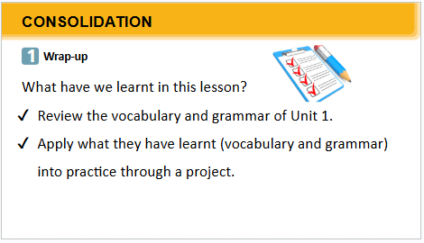 Giáo án điện tử Tiếng Anh 9 Global Success Unit 1 Project | PPT Tiếng Anh 9
