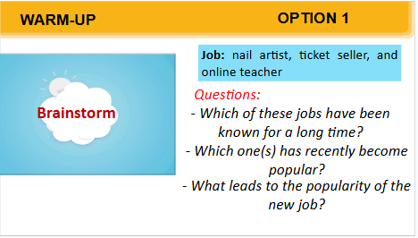 Giáo án điện tử Tiếng Anh 9 Global Success Unit 12 Skills 1 | PPT Tiếng Anh 9