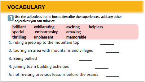 Giáo án điện tử Tiếng Anh 9 Global Success Unit 5 Looking Back | PPT Tiếng Anh 9