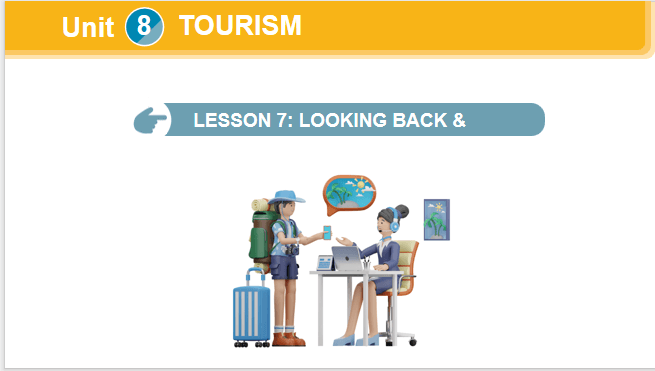 Giáo án điện tử Tiếng Anh 9 Global Success Unit 8 Looking Back | PPT Tiếng Anh 9