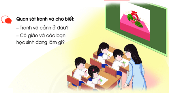 Giáo án điện tử Bài 1: Mít học vẽ tranh lớp 1 | PPT Tiếng Việt lớp 1 Chân trời sáng tạo