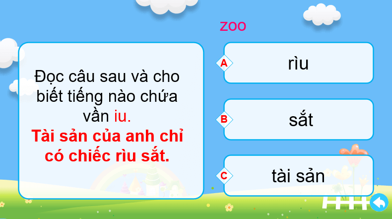 Giáo án điện tử iêu, yêu lớp 1 | PPT Tiếng Việt lớp 1 Cánh diều