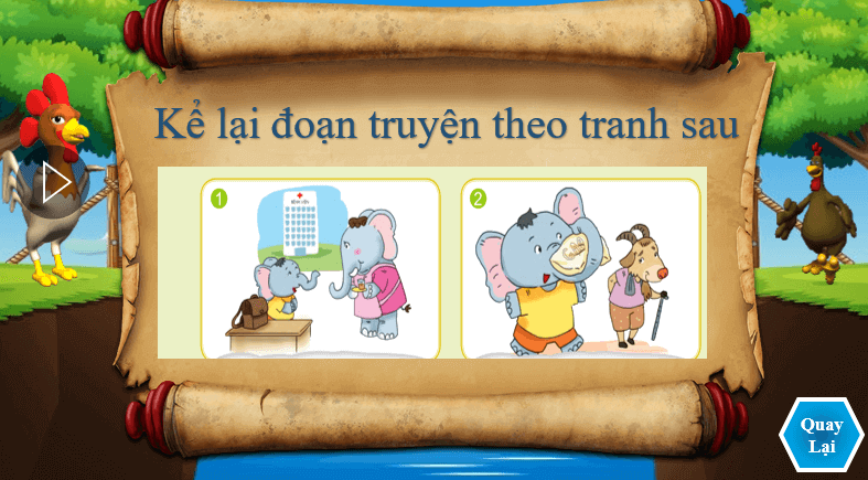 Giáo án điện tử Kể chuyện Cá đuôi cờ lớp 1 | PPT Tiếng Việt lớp 1 Cánh diều