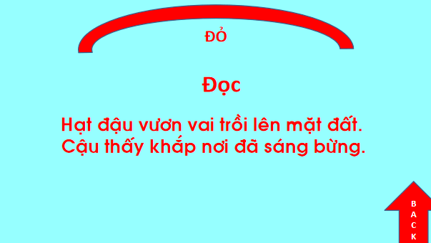 Giáo án điện tử Bài 3: Cầu vồng lớp 1 | PPT Tiếng Việt lớp 1 Chân trời sáng tạo