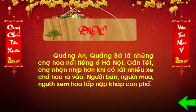 Giáo án điện tử Bài 3: Mâm cơm ngày Tết ở Huế lớp 1 | PPT Tiếng Việt lớp 1 Chân trời sáng tạo