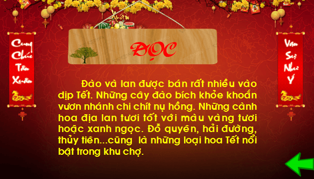 Giáo án điện tử Bài 3: Mâm cơm ngày Tết ở Huế lớp 1 | PPT Tiếng Việt lớp 1 Chân trời sáng tạo