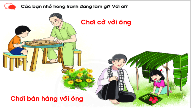 Giáo án điện tử Bài 3: Những trò chơi cùng ông bà lớp 1 | PPT Tiếng Việt lớp 1 Chân trời sáng tạo