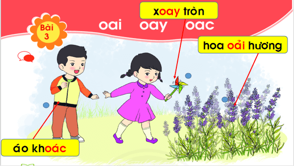 Giáo án điện tử Bài 3: oai, oay, oac lớp 1 | PPT Tiếng Việt lớp 1 Chân trời sáng tạo