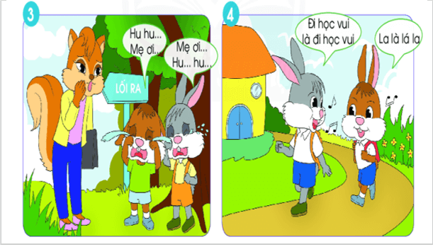 Giáo án điện tử Bài 4: Chuyện hai chú thỏ lớp 1 | PPT Tiếng Việt lớp 1 Chân trời sáng tạo