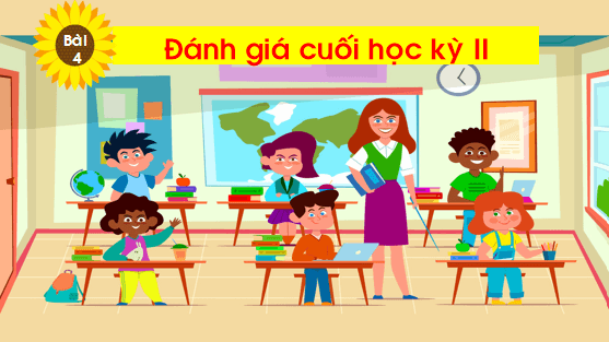 Giáo án điện tử Bài 4: Đánh giá cuối học kì II (Đề tham khảo) lớp 1 | PPT Tiếng Việt lớp 1 Chân trời sáng tạo
