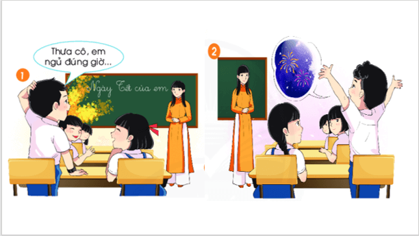 Giáo án điện tử Bài 4: Đêm giao thừa ý nghĩa lớp 1 | PPT Tiếng Việt lớp 1 Chân trời sáng tạo