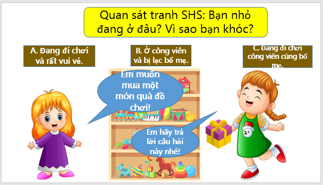 Giáo án điện tử Nếu không may bị lạc lớp 1 | PPT Tiếng Việt lớp 1 Kết nối tri thức