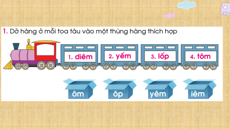 Giáo án điện tử Ôn tập lớp 1 | PPT Tiếng Việt lớp 1 Cánh diều