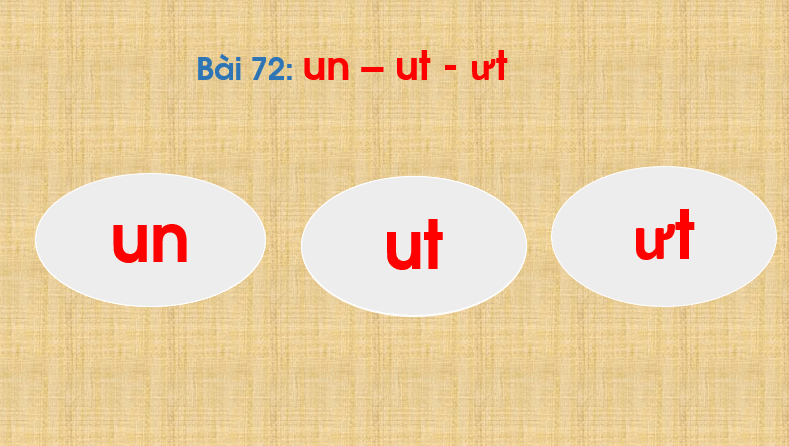 Giáo án điện tử un, ut, ưt lớp 1 | PPT Tiếng Việt lớp 1 Cánh diều