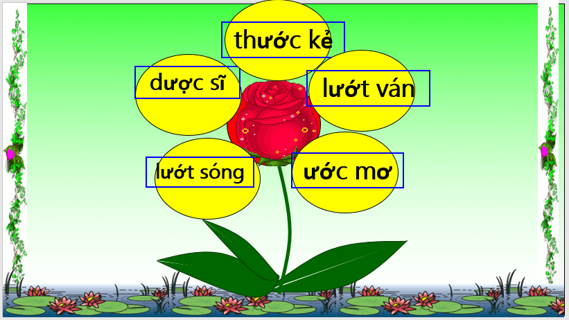 Giáo án điện tử ươm, ươp lớp 1 | PPT Tiếng Việt lớp 1 Kết nối tri thức