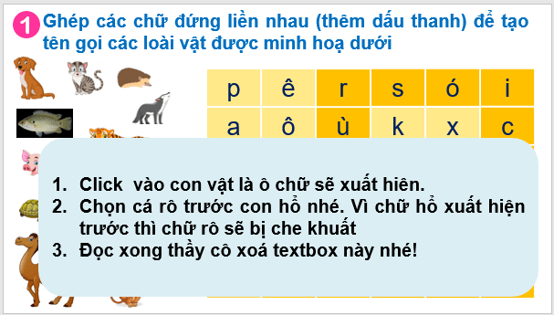 Giáo án điện tử Ôn tập lớp 1 | PPT Tiếng Việt lớp 1 Kết nối tri thức