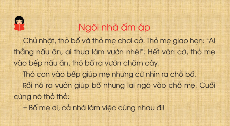 Giáo án điện tử Ngôi nhà ấm áp lớp 1 | PPT Tiếng Việt lớp 1 Cánh diều