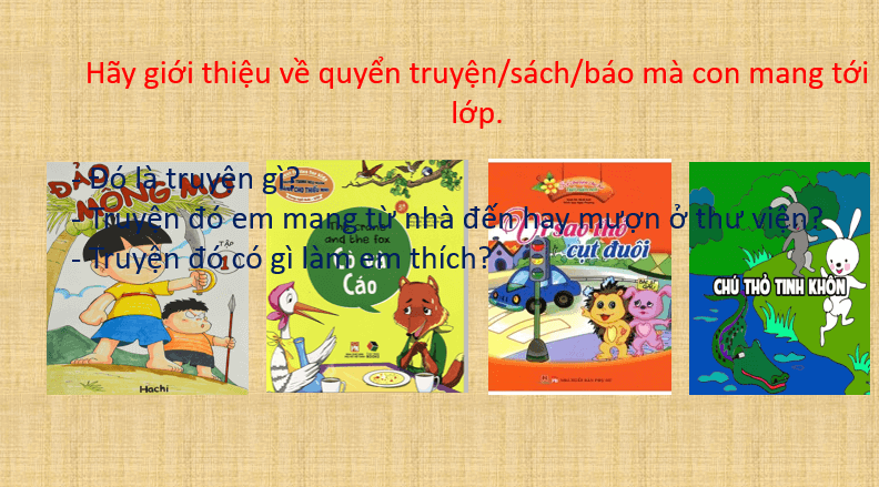 Giáo án điện tử Đọc truyện tranh lớp 1 | PPT Tiếng Việt lớp 1 Cánh diều