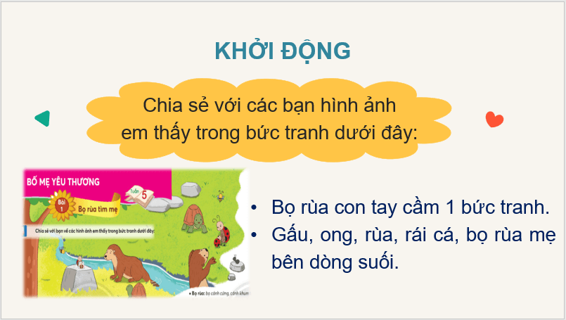 Giáo án điện tử Bọ rùa tìm mẹ lớp 2 | PPT Tiếng Việt lớp 2 Chân trời sáng tạo