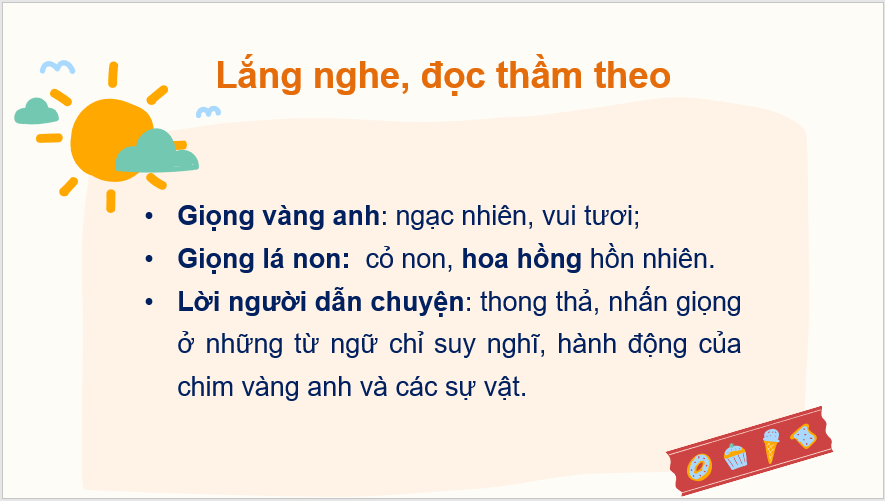 Giáo án điện tử Chuyện của vàng anh lớp 2 | PPT Tiếng Việt lớp 2 Chân trời sáng tạo