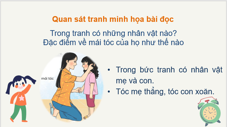 Giáo án điện tử Tóc xoăn và tóc thẳng lớp 2 | PPT Tiếng Việt lớp 2 Chân trời sáng tạo