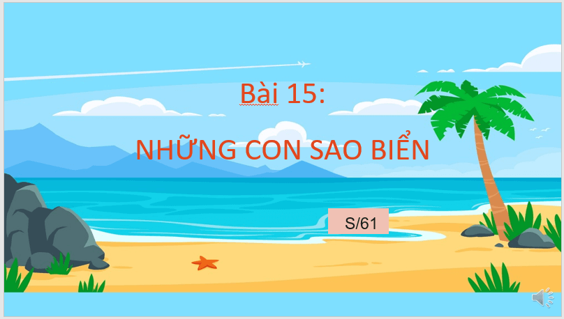 Giáo án điện tử Những con sao biển lớp 2 | PPT Tiếng Việt lớp 2 Kết nối tri thức