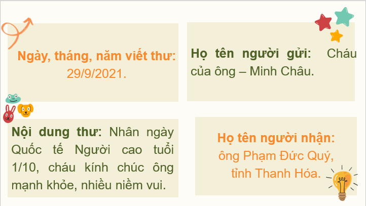 Giáo án điện tử Bưu thiếp lớp 2 | PPT Tiếng Việt lớp 2 Chân trời sáng tạo