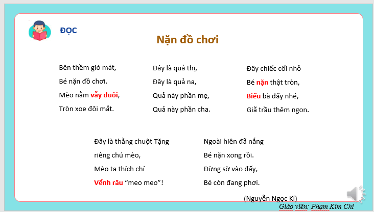 Giáo án điện tử Nặn đồ chơi lớp 2 | PPT Tiếng Việt lớp 2 Kết nối tri thức