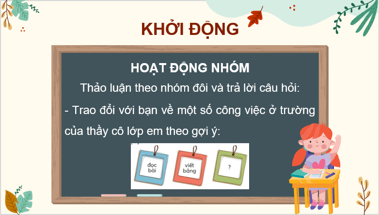 Giáo án điện tử Cô giáo lớp em lớp 2 | PPT Tiếng Việt lớp 2 Chân trời sáng tạo