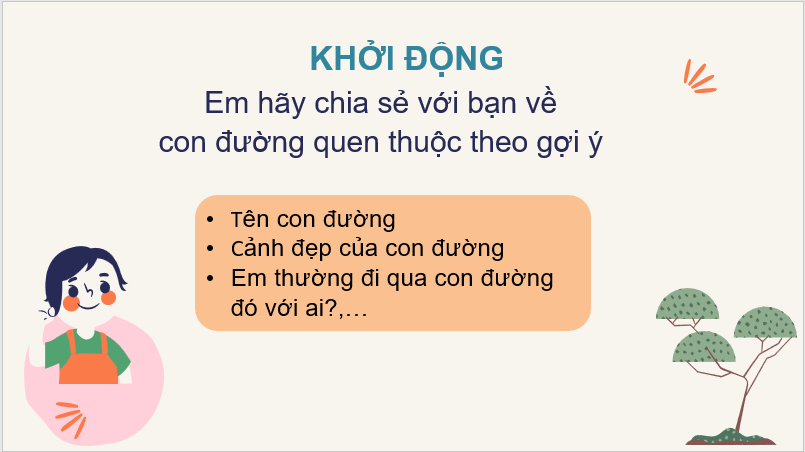 Giáo án điện tử Con đường làng lớp 2 | PPT Tiếng Việt lớp 2 Chân trời sáng tạo