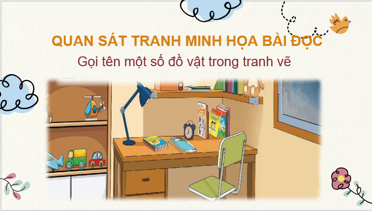 Giáo án điện tử Đồ đạc trong nhà lớp 2 | PPT Tiếng Việt lớp 2 Chân trời sáng tạo