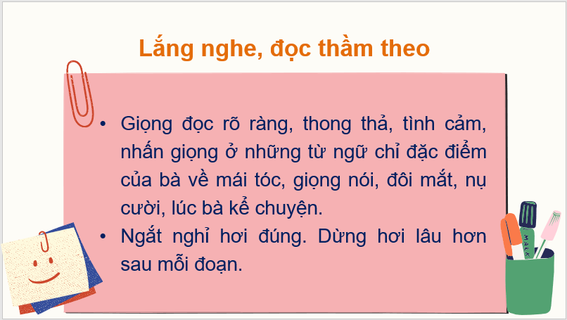 Giáo án điện tử Bà tôi lớp 2 | PPT Tiếng Việt lớp 2 Chân trời sáng tạo