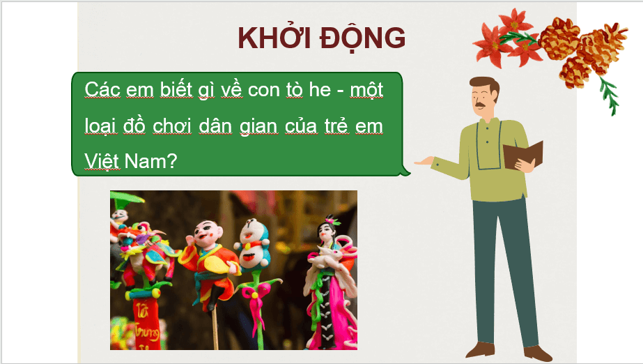 Giáo án điện tử Người nặn tò he lớp 2 | PPT Tiếng Việt lớp 2 Chân trời sáng tạo