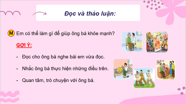 Giáo án điện tử Bà nội, bà ngoại lớp 2 | PPT Tiếng Việt lớp 2 Cánh diều