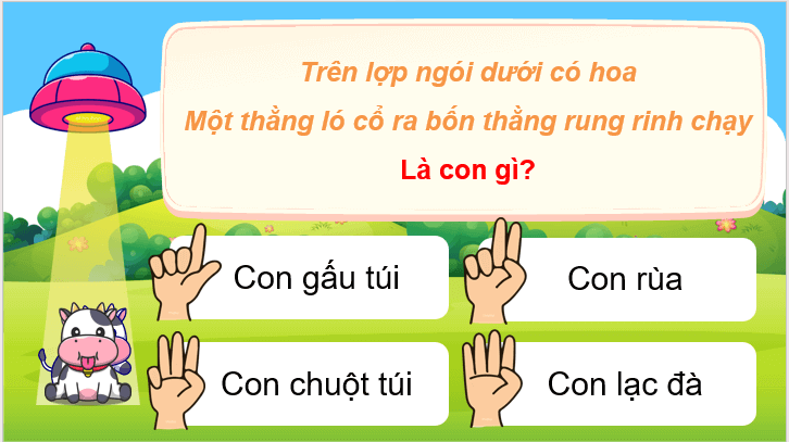 Giáo án điện tử Hươu cao cổ lớp 2 | PPT Tiếng Việt lớp 2 Cánh diều