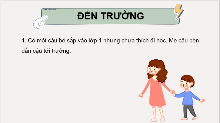 Giáo án điện tử Đến trường lớp 2 | PPT Tiếng Việt lớp 2 Cánh diều