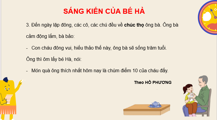 Giáo án điện tử Sáng kiến của bé hà lớp 2 | PPT Tiếng Việt lớp 2 Cánh diều