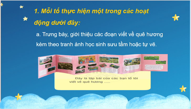 Giáo án điện tử Góc sáng tạo trang 113 lớp 2 | PPT Tiếng Việt lớp 2 Cánh diều